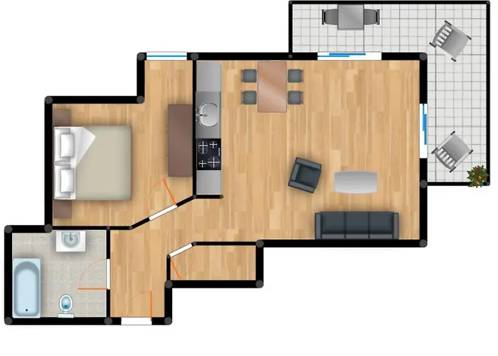 Residenz Am Balmer - Bs 47 Mit Wellnessbereich Apartment